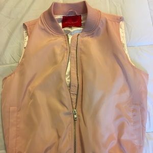 NWOT Akira Chicago Sleeveless Bomber